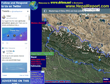 Tablet Screenshot of nepalreport.com